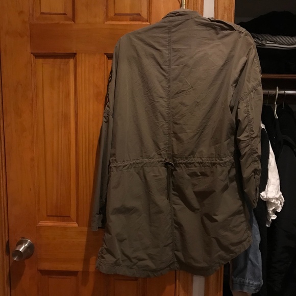 Zara Woman Green Utility Anorak Jacket sz S - Picture 7 of 7